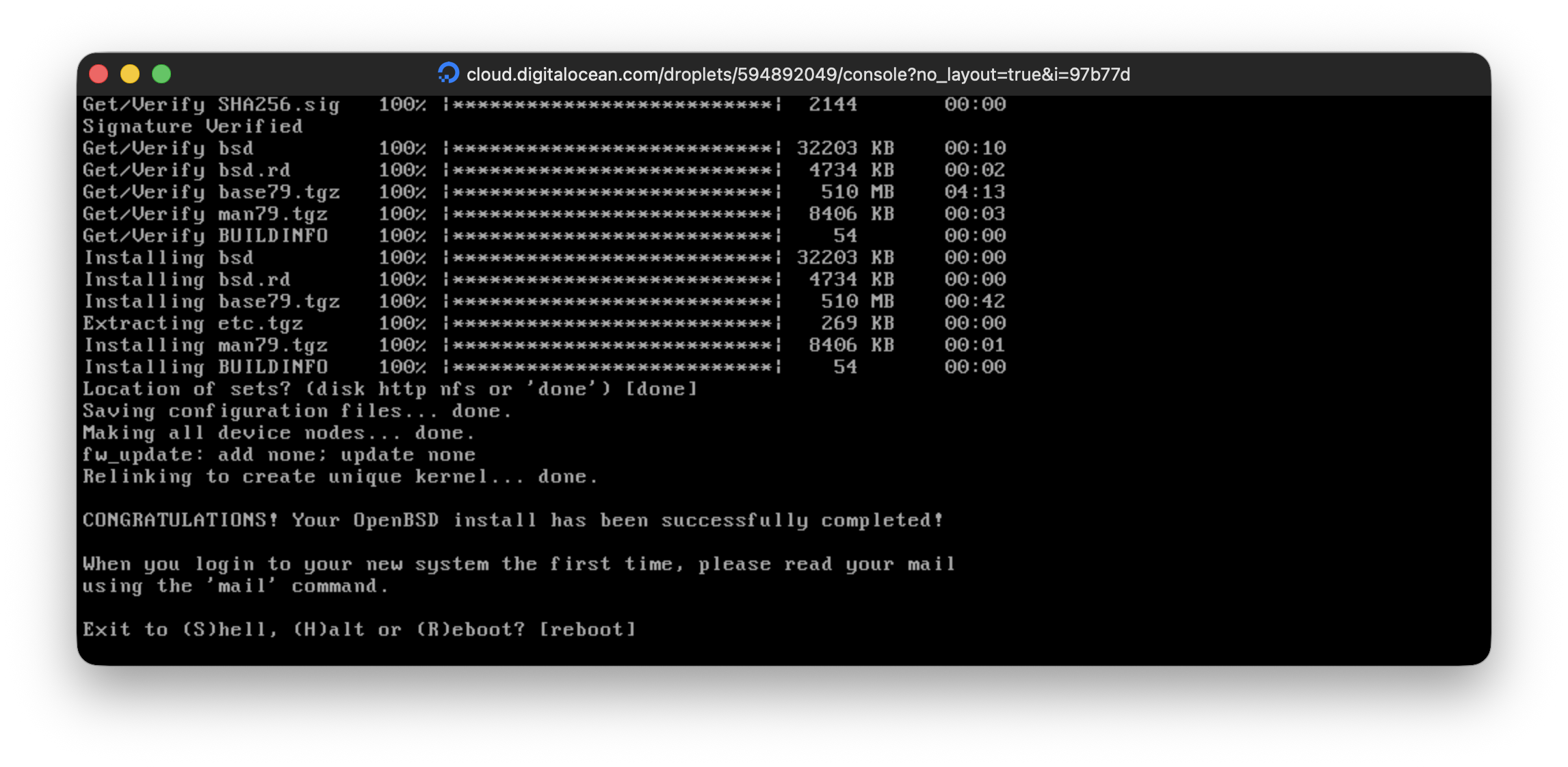Upload custom image on DigitalOcean